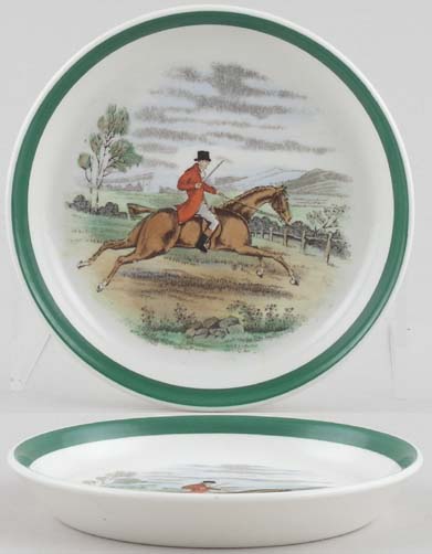 Butter Pat or Coaster Full Cry c1959